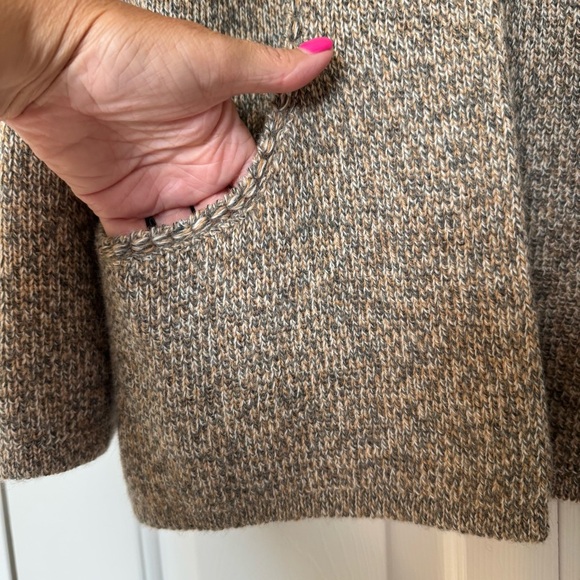 Alpaca Sweater/Open Cardigan - Picture 2 of 9